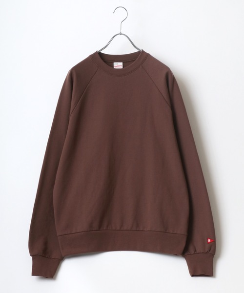 「Healthknit」 スウェットカットソー M ブルー メンズ_画像3