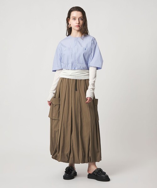 ＜ASTRAET＞ レース クルーネックTシャツ ASTRAET（アストラット） tシャツ 「ASTRAET」レース クルーネック