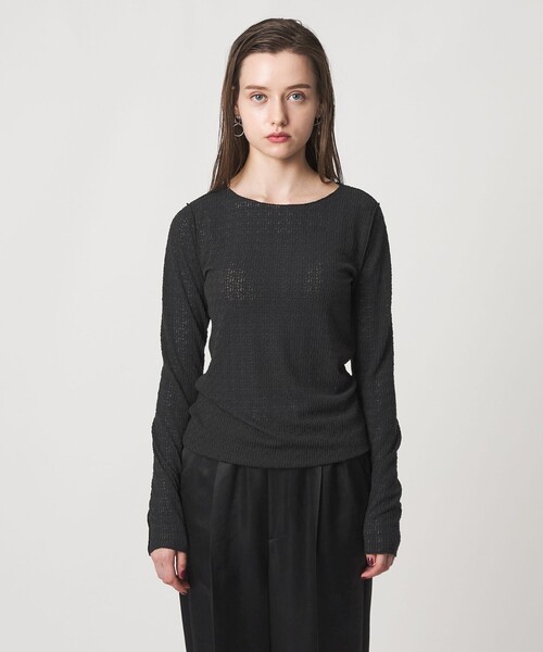 ASTRAET（アストラット） tシャツ 「ASTRAET」レース クルーネック