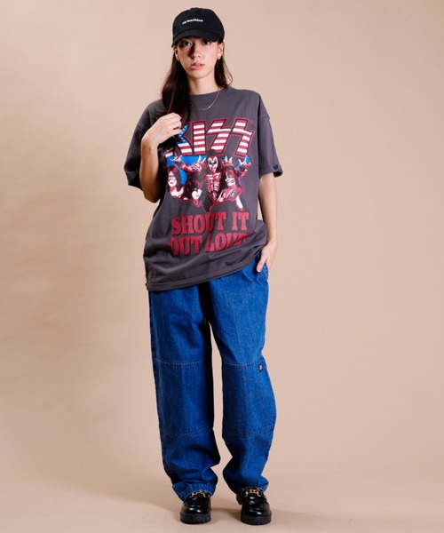 「ムラサキスポーツ」 半袖Tシャツ L ブラック レディース_画像9