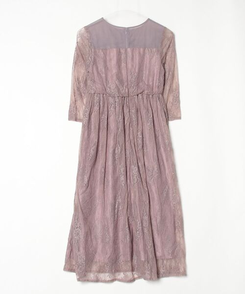 Dorry Doll（ドリードール） 7分袖ワンピース S ダークラベンダー