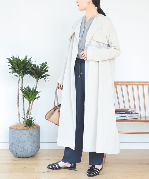 BEAMS HEART（ビームス ハート） トレンチコート SMALL ベージュ