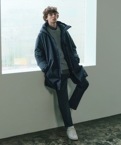 phenix（プラスフェニックス） ダウンコート LARGE ネイビー メンズ