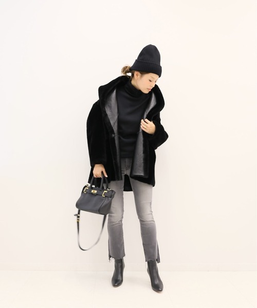 「Deuxieme Classe」 「EVERYDAY I LIKE.」ニットキャップ FREE ブラウン レディース_画像8