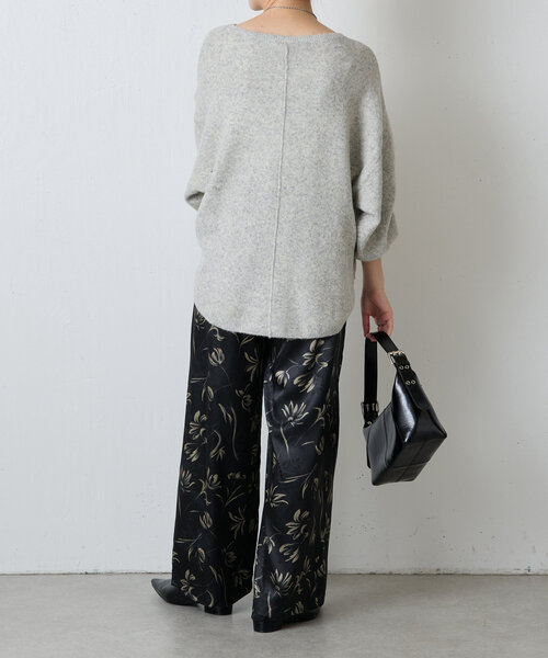 「COLLAGE GALLARDAGALANTE」 長袖ニット FREE サックスブルー レディース_画像7