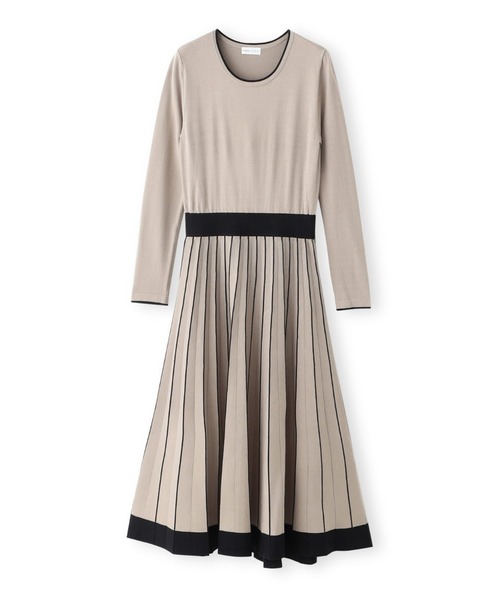 「EPOCA THE SHOP」 ニットワンピース 38 ブラック レディース_画像9