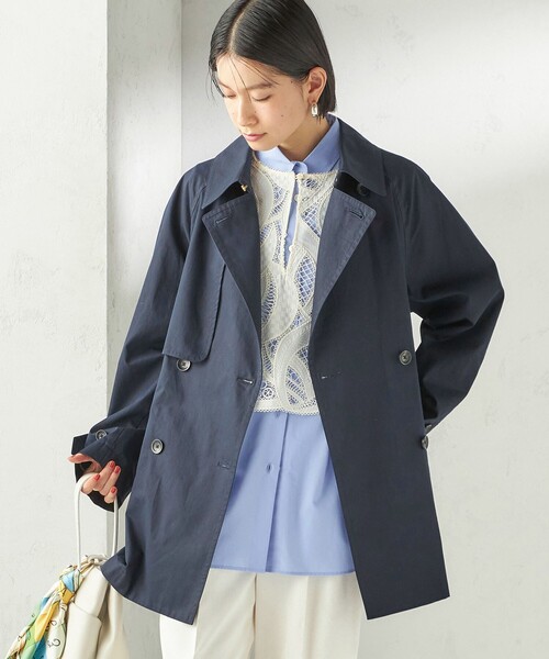 SHIPS シップス　0 x ones レース　ジレ　ベスト　手洗い可　完売 SHIPS（シップス） ベスト ジレ 「手洗い可能」刺繍 スカラップ レース