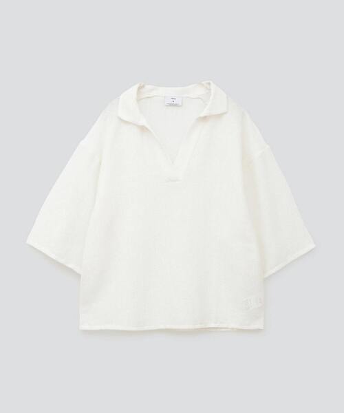 「CONVERSE TOKYO」 半袖ニット FREE ブルー レディース