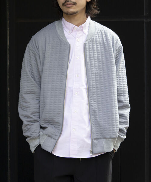 「GLOSTER」 ブルゾン M グレー メンズ_画像5