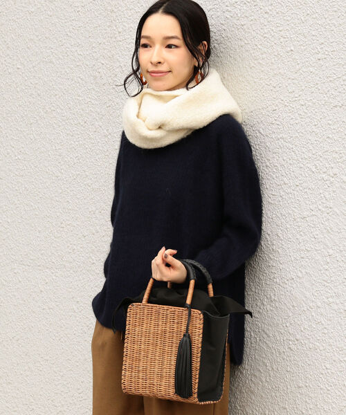 「SHIPS Days」 スヌード ONE SIZE オフホワイト レディース_画像3