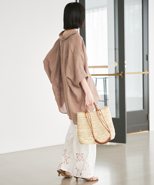 SLOBE IENA（スローブイエナ） パンツ コットンレースイージーパンツ