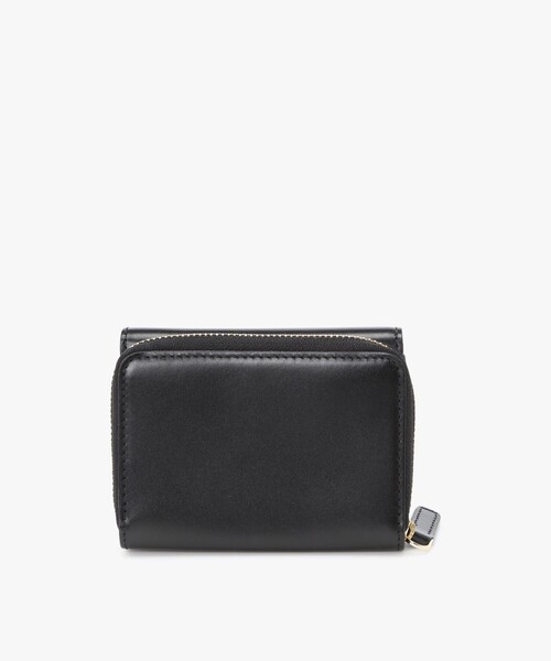 agnes b.（アニエスベー） 財布 レザー 三つ折り ミニ ウォレット ”ava