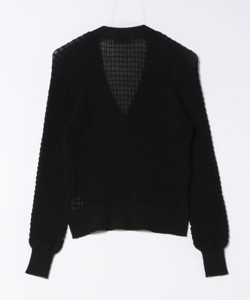 「DOUX ARCHIVES」 ニットカーディガン FREE ブラック レディース_画像2