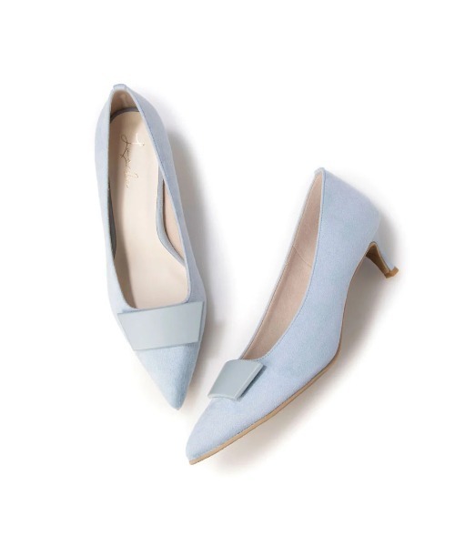 「Launa lea」 パンプス 22.5cm グレー系その他 レディース_画像8