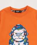 tシャツ 車柄ファニーゴリラ 長袖Tシャツ キ...の詳細画像5