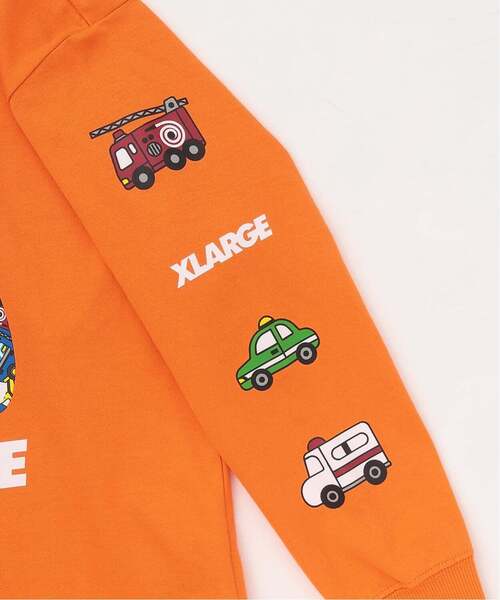 XLARGE KIDS（エクストララージ キッズ） tシャツ 車柄ファニーゴリラ
