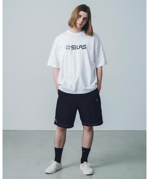 「SILAS」 半袖Tシャツ M ホワイト メンズ_画像2