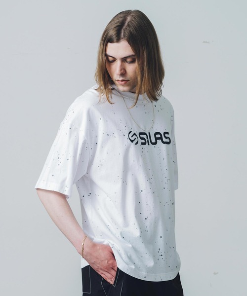 「SILAS」 半袖Tシャツ M ホワイト メンズ_画像3