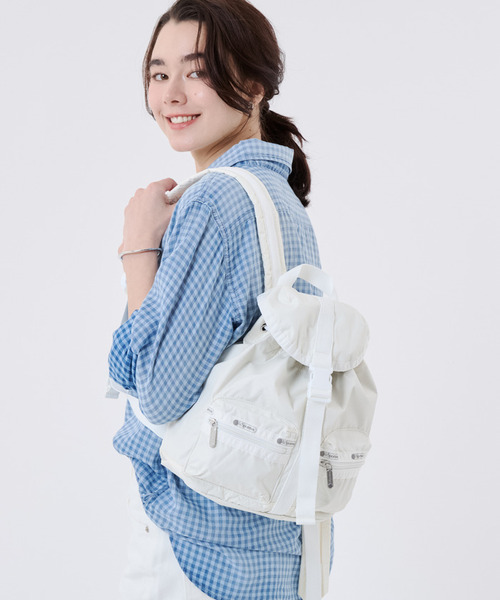 新品未使用　レスポートサック　リュック　メレンゲ LeSportsac（レスポートサック） デイバック リュック SMALL VOYAGER