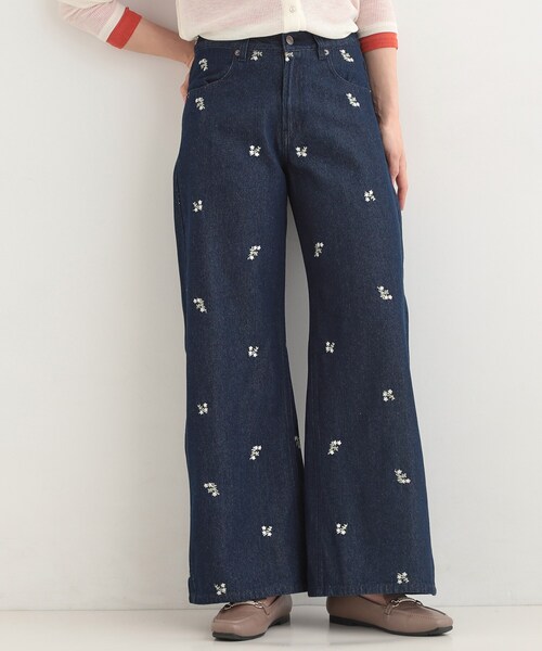 SHOO・LA・RUE（シューラルー） ワイドパンツ ジーンズ デニム デニム