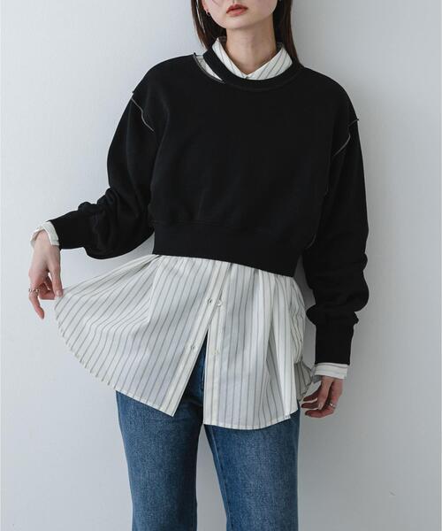 SENSE OF PLACE by URBAN RESEARCH トレーナー スウェット エリ