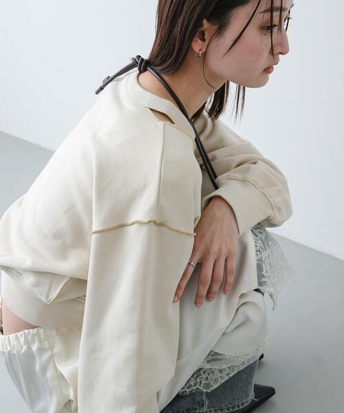 SENSE OF PLACE by URBAN RESEARCH トレーナー スウェット エリ