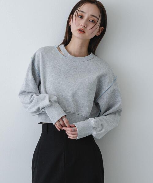 SENSE OF PLACE by URBAN RESEARCH トレーナー スウェット エリ