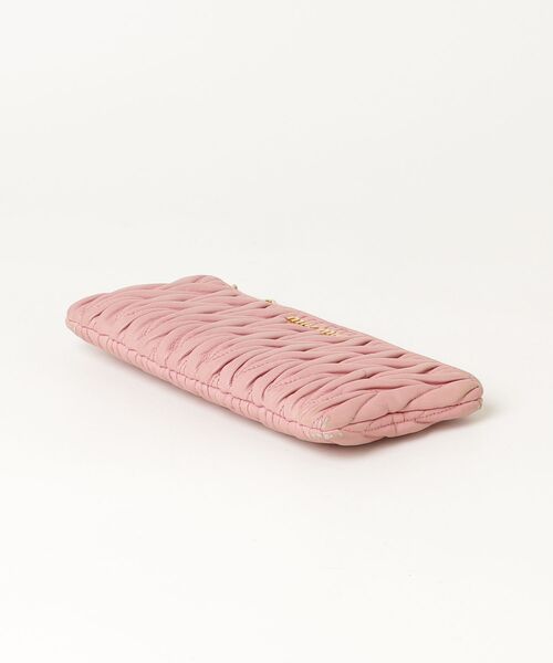 「miu miu」 ポーチ - ピンク レディースの画像