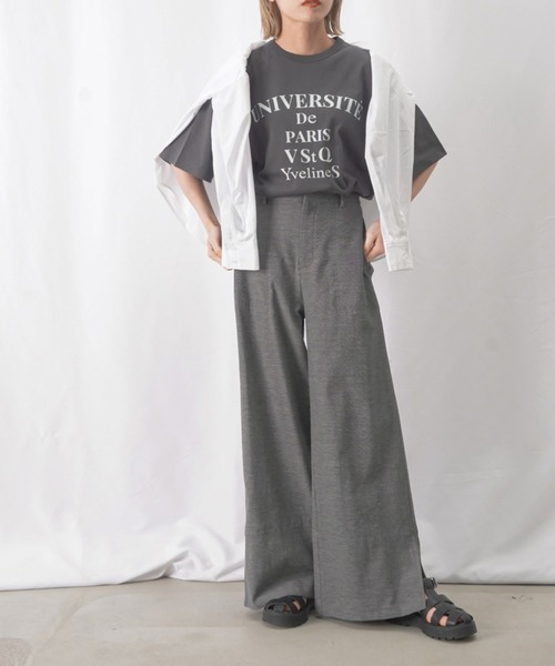 「malla」 パンツ 38(M) ネイビー レディース_画像5