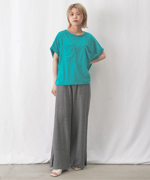 「malla」 パンツ 38(M) ネイビー レディース_画像7