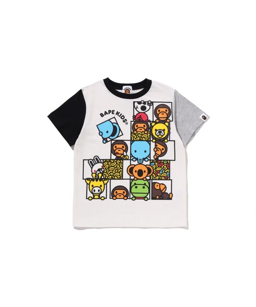 A BATHING APE（アベイシングエイプ） tシャツ BABY MILO FRIENDS