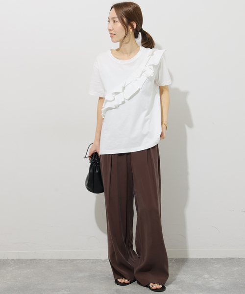 新品タグ付　JOURNAL STANDARD JOURNAL STANDARD relume｜《予約》カラーリネンドロストシャツ