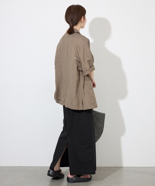 「SLOBE IENA」 ロングスカート 38 ブラック レディースの画像