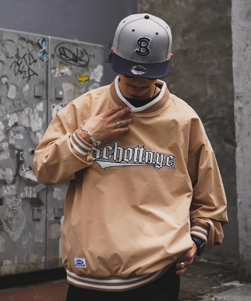 Schott N.Y.C（ショット） 「schott」 ブルゾン - カーキ メンズ