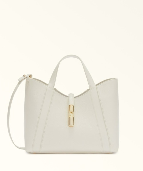 「FURLA」 2WAYバッグ ONE SIZE オフホワイト レディース