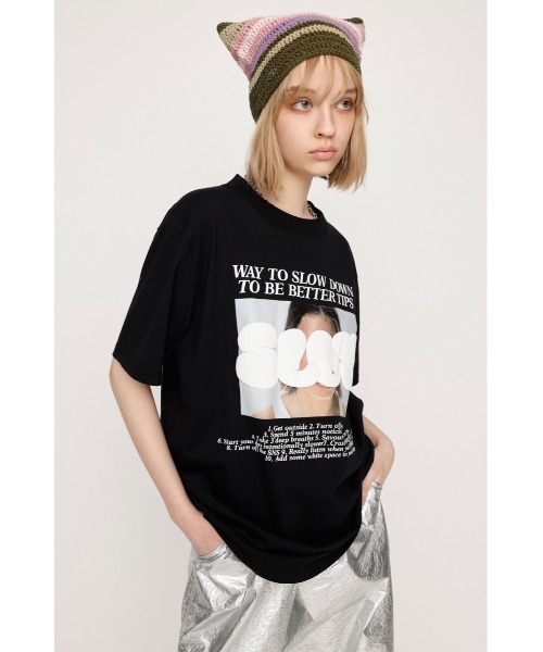「SLY」 半袖Tシャツ FREE ホワイト レディース_画像4