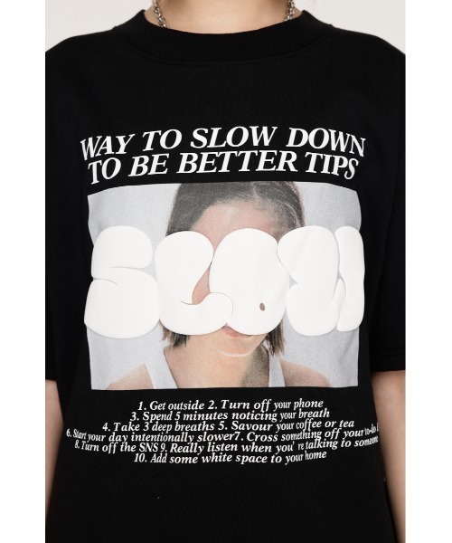 「SLY」 半袖Tシャツ FREE ホワイト レディース_画像8