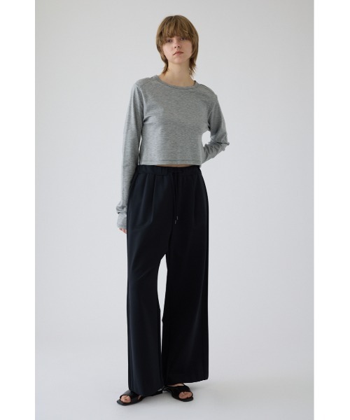 RIM.ARK スラックス パンツ Side tuck sporty PT サイドタック
