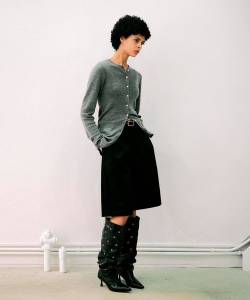 「NOISE MAKER」 チノパンツ 36 ブラック レディースの画像