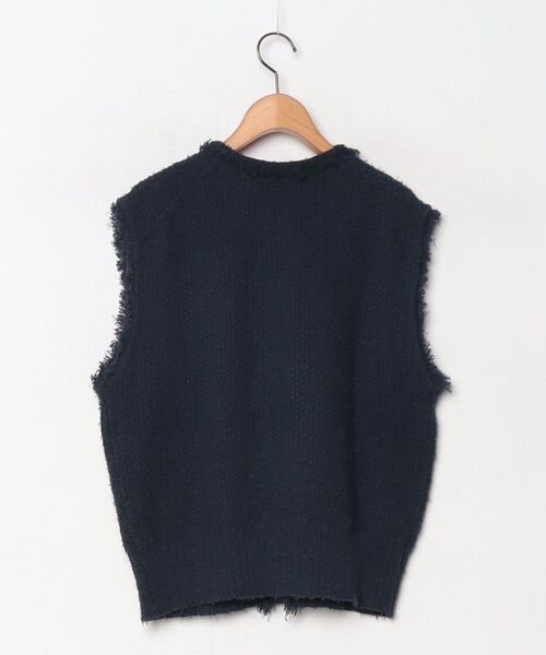 BEAUTY＆YOUTH UNITED ARROWS ニットベスト FREE ネイビー レディース