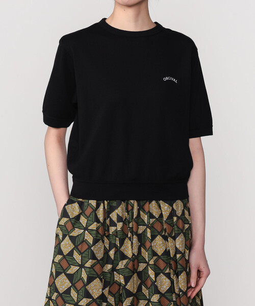 ORCIVAL（オーシバル） tシャツ | シースルー クルーネックショート