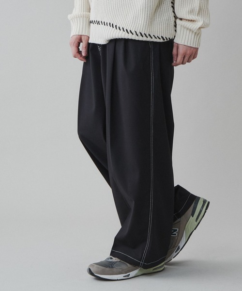 「LUCY」 スラックス LARGE ダークグレー メンズ_画像8