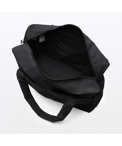 無印良品（MUJI） 旅行 再生ナイロンたためるボストンバッグ 18L 約