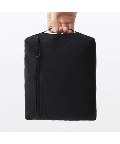 無印良品（MUJI） 旅行 再生ナイロンたためるボストンバッグ 18L 約