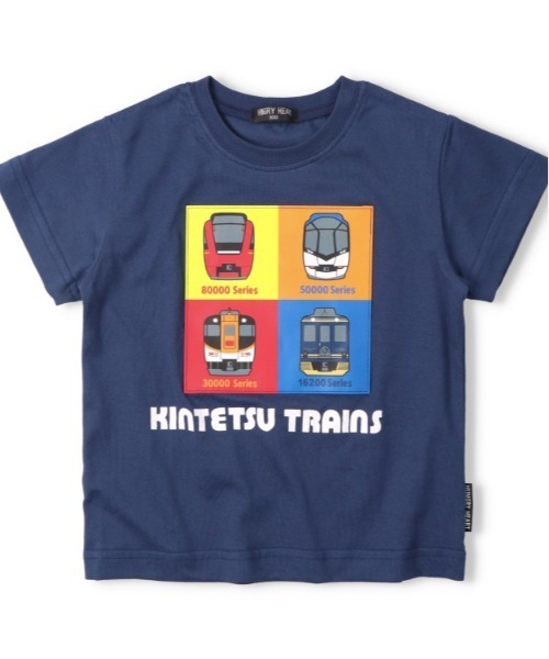 hungry heart（ハングリーハート） tシャツ 近鉄電車アップリケ半袖T