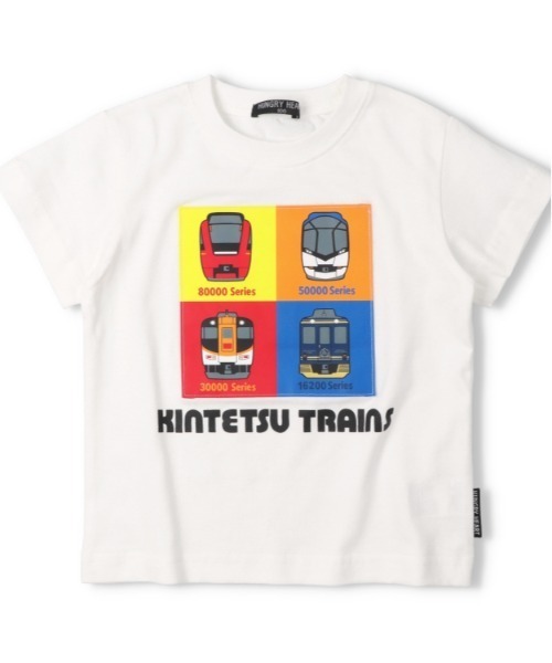 hungry heart（ハングリーハート） tシャツ 近鉄電車アップリケ半袖T