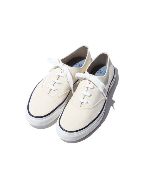 EDIFICE（エディフィス） スニーカー WAKOUWA CANVAS OX LOW WHITE