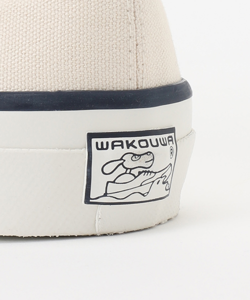 EDIFICE（エディフィス） スニーカー WAKOUWA CANVAS OX LOW WHITE