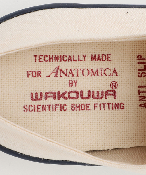 EDIFICE（エディフィス） スニーカー WAKOUWA CANVAS OX LOW WHITE