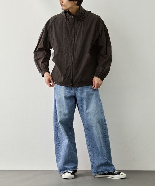 ナイロンジャケット 「ATON/エイトン」SUPER LIGHT NYLON SPORT JACKET メンズの画像